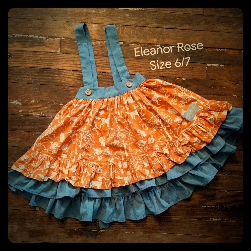 ER Suspender Skirt Woodland Forest Adorable Rare